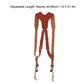 Camera Double Shoulder Strap Leather Camera Harness Photography Accessories for Outdoor Use