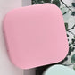 Contact Lens Box Plastic Leakage Proof Dustproof Portable Square Contact Lens Case Pink