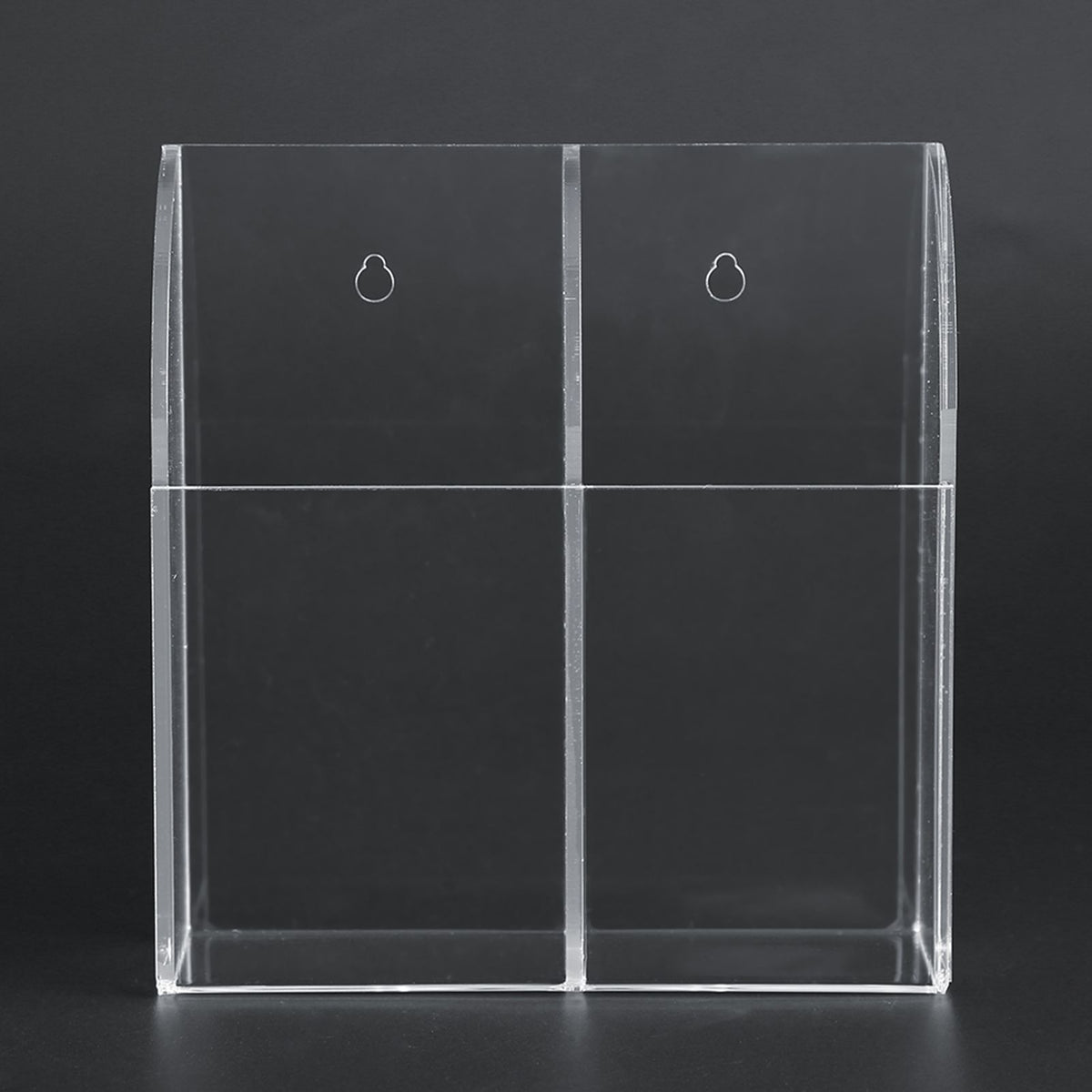 Acrylic Air Conditioner Remote Control Holder Case Storage Box Wall Mount 2 Case
