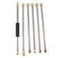 90 Inch Pressure Washer Extension Wand Power Washer Lance with 1/4 Inch Quick Connect for Roof Cleaning 6pcs