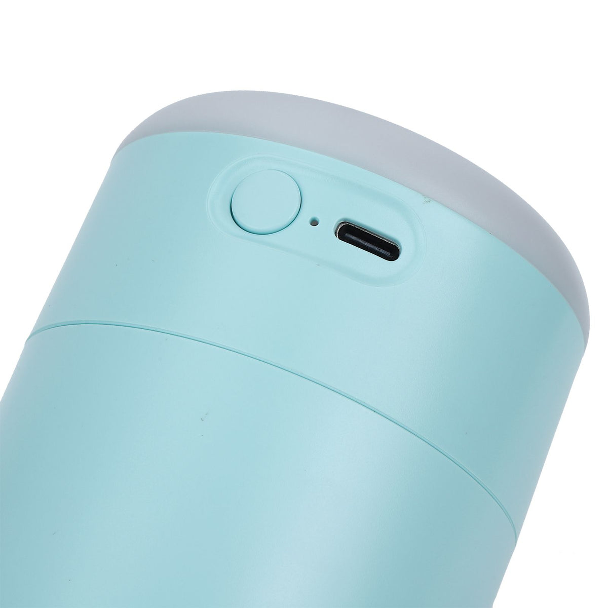 350ml Mini Portable USB Powered Nano Humidifier Diffuser with 7 Colors Light Timing Power OffBlue