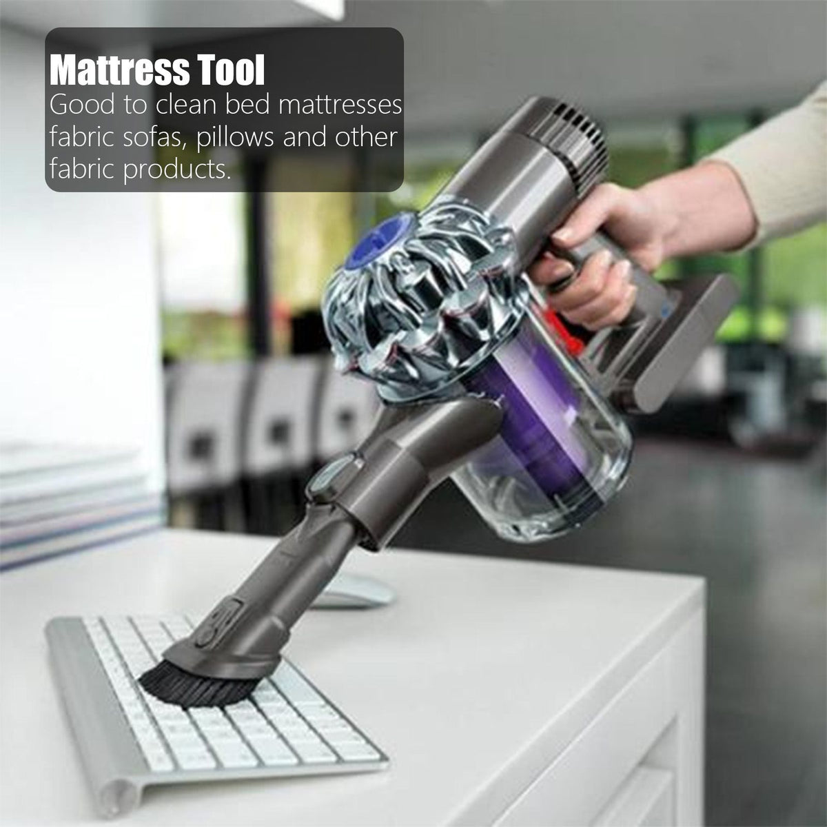 2Pcs Bedding Sofa Curtain Suction Head Replacement Fit for V6 DC34 DC35 Vacuum Cleaner