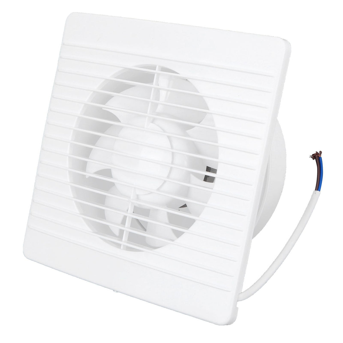 WallMounted Exhaust Fan 7Blades Ventilation Fan with Check Valve for Kitchen Bathroom