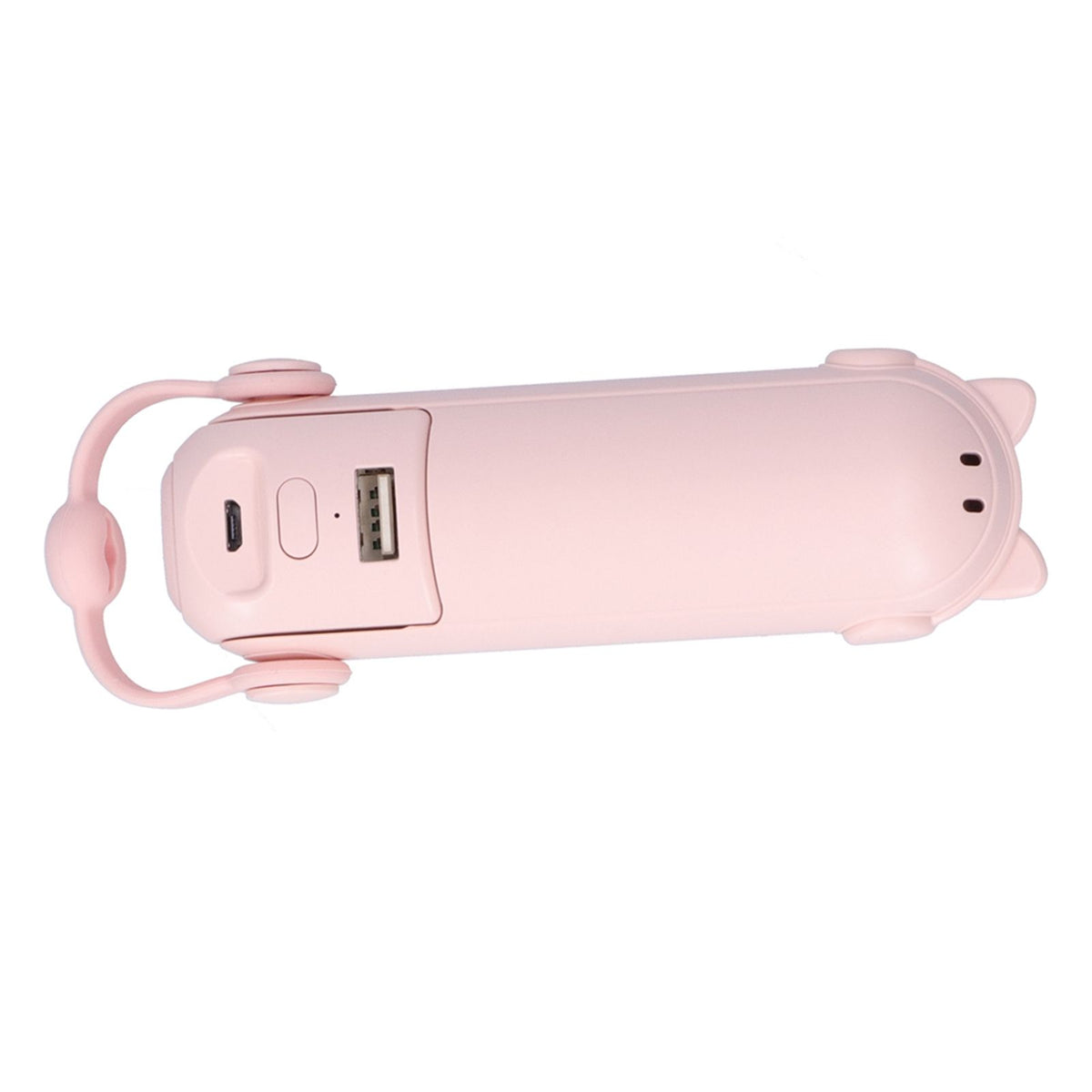 3 in 1 Electric Fan Mini Folding Rechargeable Fan with Flashlight Mosquito Repellent FunctionPink