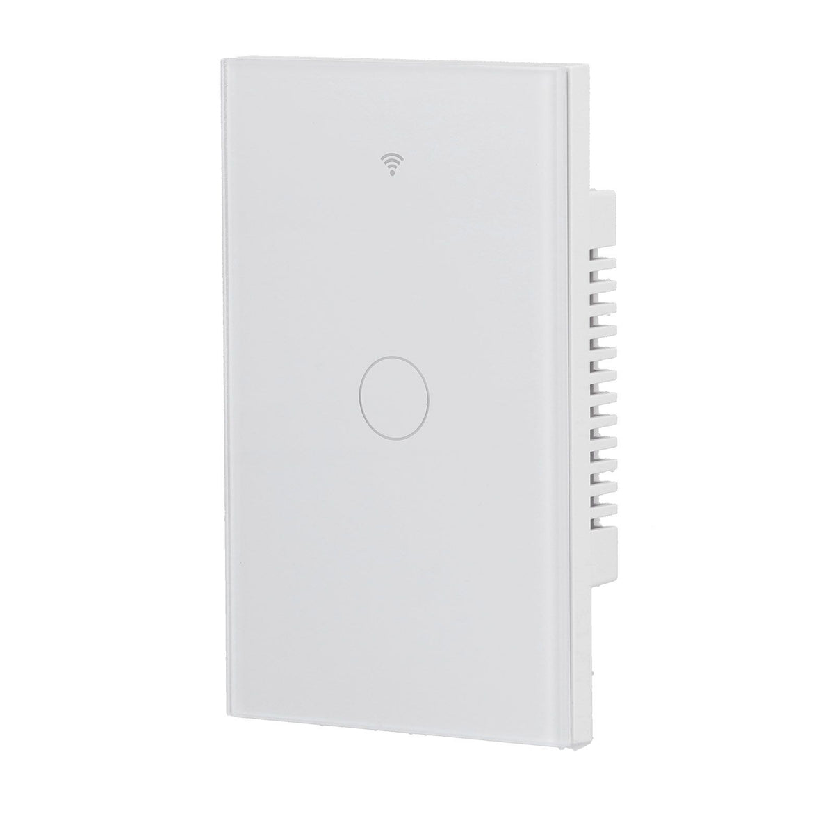 Remote Control Switch 1 Way Glass Voice Control NonCapacitance Touch Switch for Tuya Wide Voltage 100240V