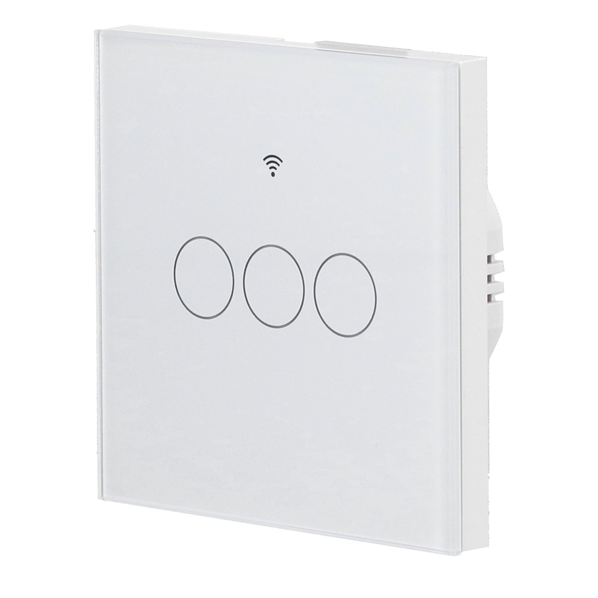 For Tuya Zigbee Light Switch 3‑Gang EU Remote Control Touch Switch 100‑240V 50HZ/60HZ