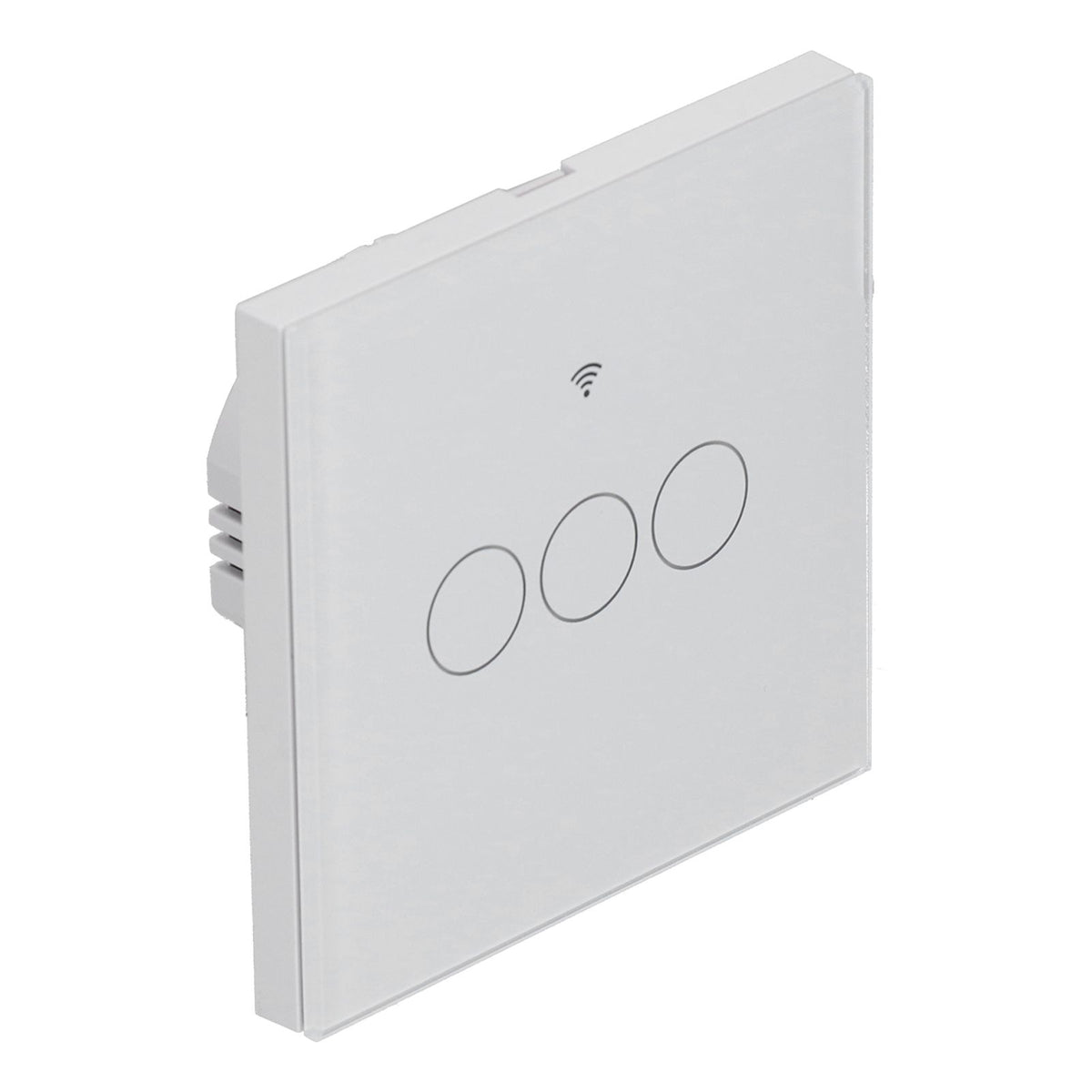 For Tuya Zigbee Light Switch 3‑Gang EU Remote Control Touch Switch 100‑240V 50HZ/60HZ