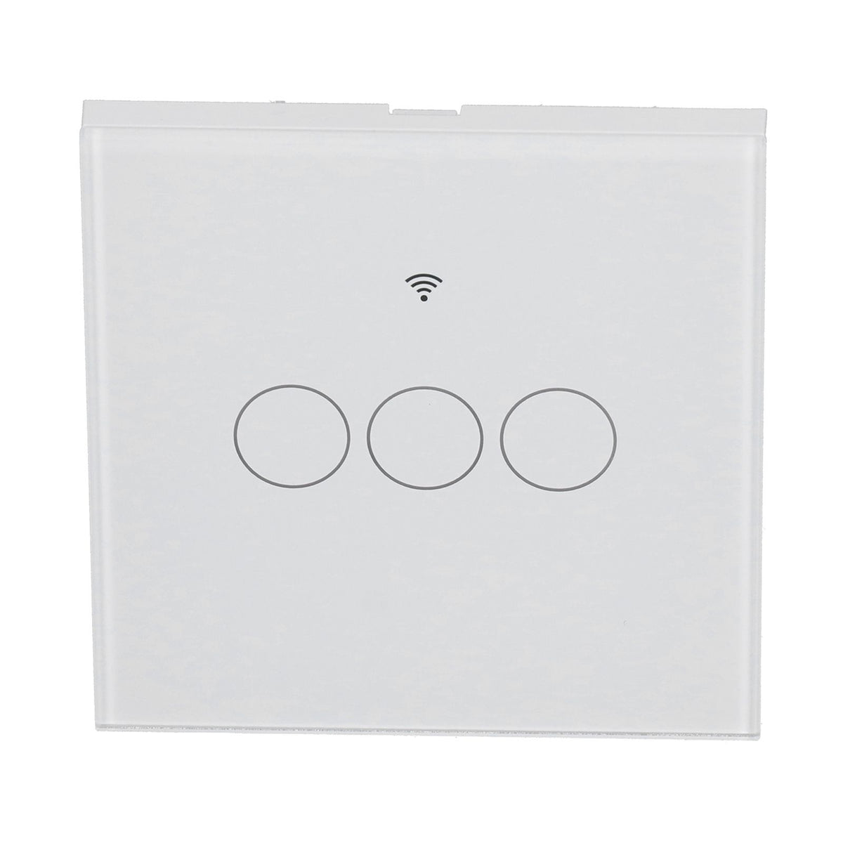 For Tuya Zigbee Light Switch 3‑Gang EU Remote Control Touch Switch 100‑240V 50HZ/60HZ