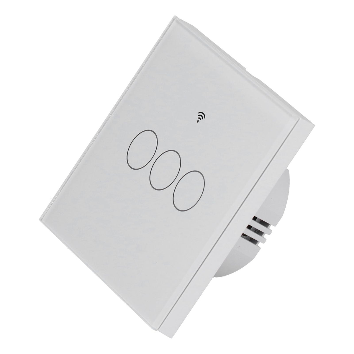 For Tuya Zigbee Light Switch 3‑Gang EU Remote Control Touch Switch 100‑240V 50HZ/60HZ