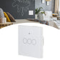 For Tuya Zigbee Light Switch 3‑Gang EU Remote Control Touch Switch 100‑240V 50HZ/60HZ