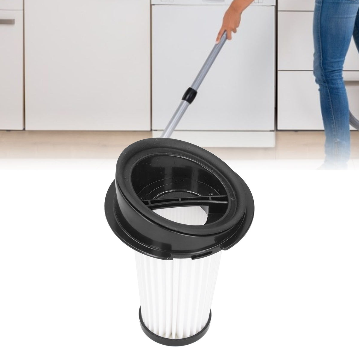 Reusable Filter Replacement Vacuum Cleaner Accessory for Rowenta RH6545 ZR005201