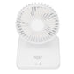 USB Desk Fan Rotatable Quiet 3 Speeds Adjustable Foldable Portable Small Table Fan with Night Light for Home Office Car
