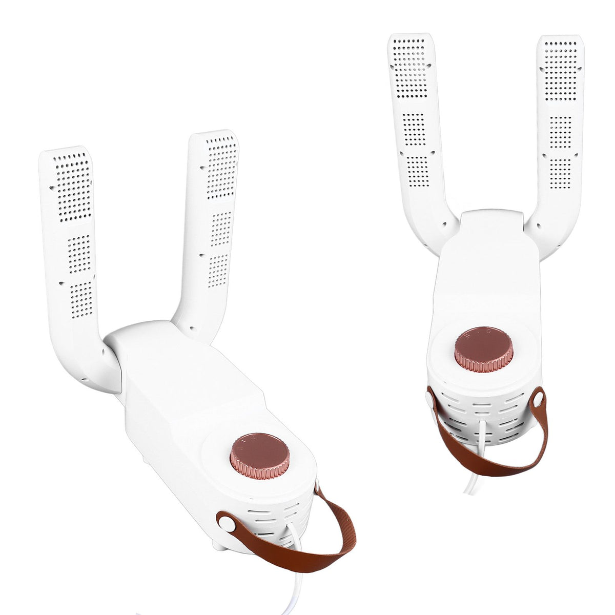 Portable Electric Shoe Dryer Foldable Rapid Drying Boot Warmer Boot Dryer for Work Boots Ordinary White Prise UE 220V