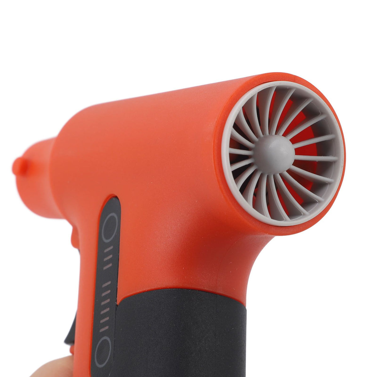 Turbo Jet Fan 120000 RPM Powerful Handheld Portable Mini Air Duster for Pet Hair Drying Sport Cooling Red