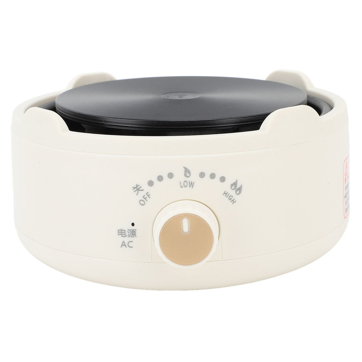 Countertop Single Burner Multifunction 2 Level Temperature Adjustable 500W Electric Hot Plate