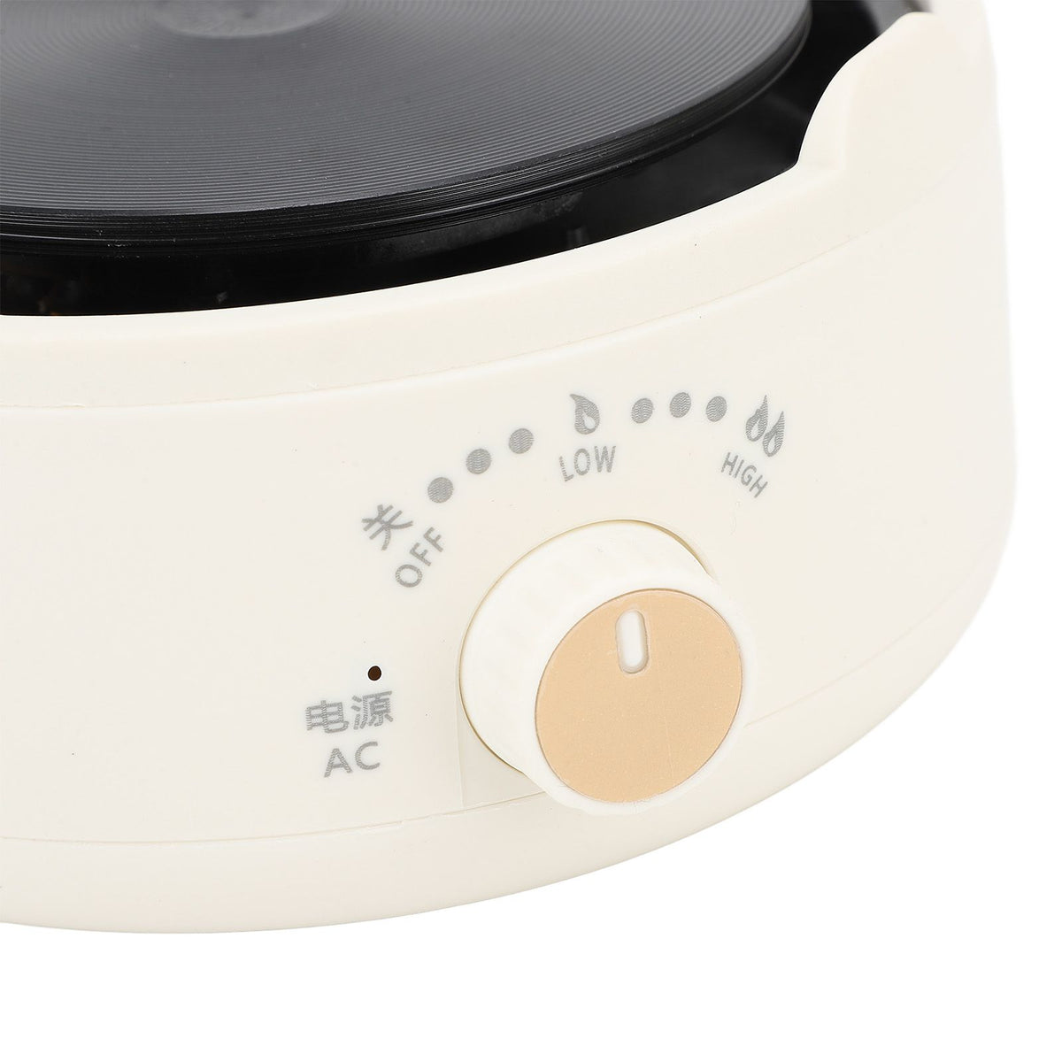 Countertop Single Burner Multifunction 2 Level Temperature Adjustable 500W Electric Hot Plate