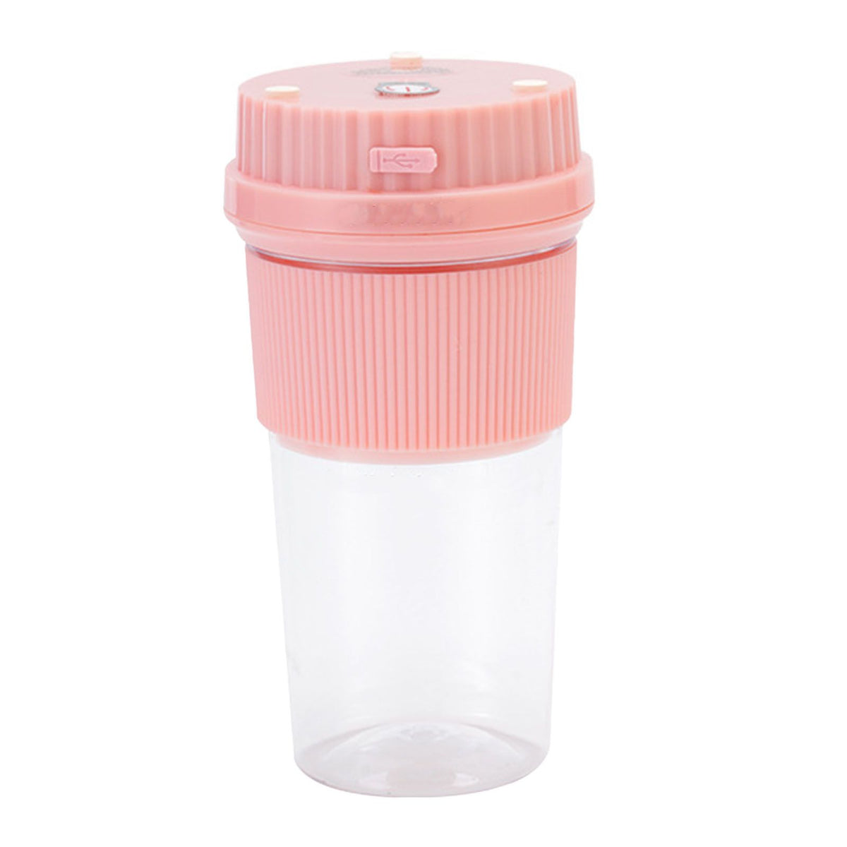 Portable Juicer Cup USB Rechargeable Multi Functional Small Blender for Travel Office Gym 400ml