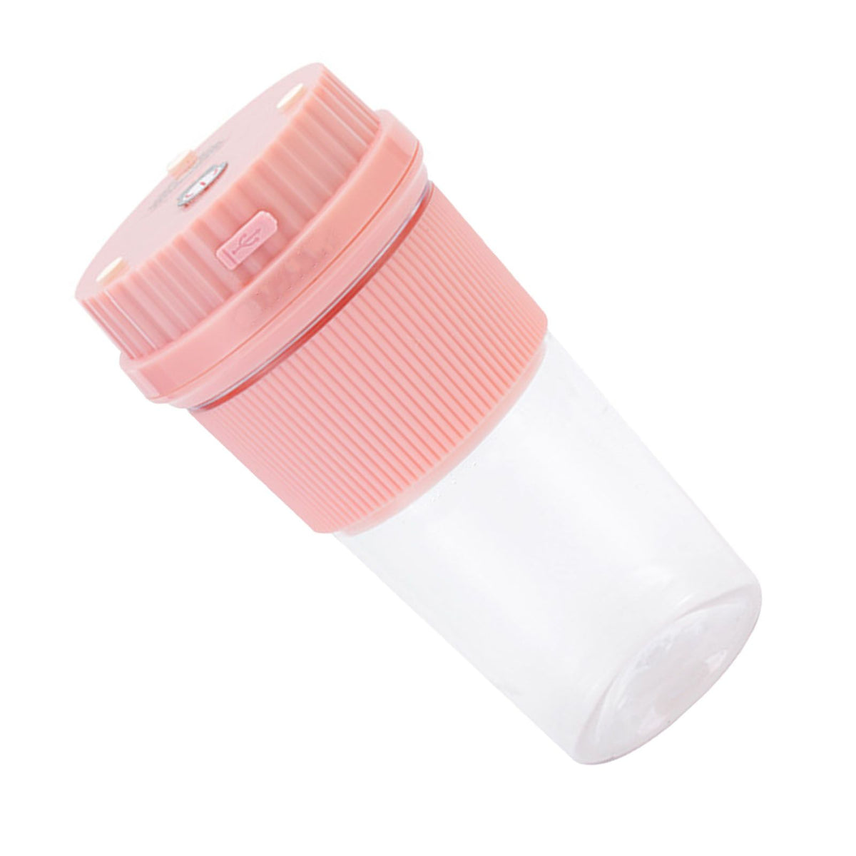 Portable Juicer Cup USB Rechargeable Multi Functional Small Blender for Travel Office Gym 400ml