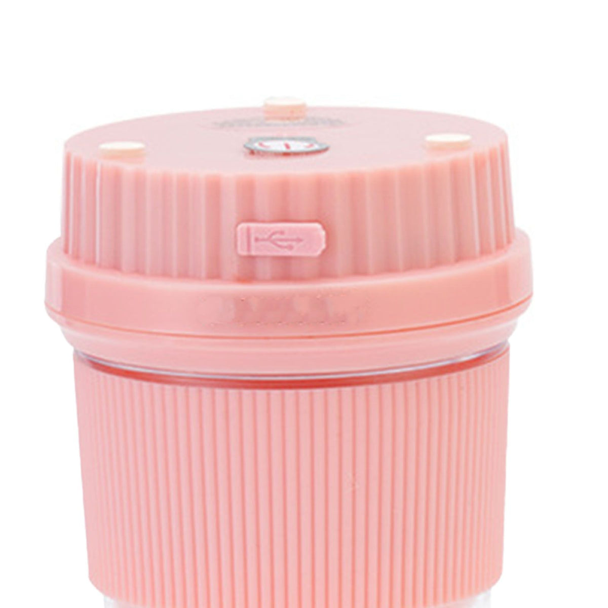 Portable Juicer Cup USB Rechargeable Multi Functional Small Blender for Travel Office Gym 400ml