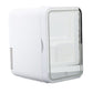 Skincare Fridge 8L Cooler Warmer Mini Refrigerators with Dimmable LED Mirror for Bedroom
