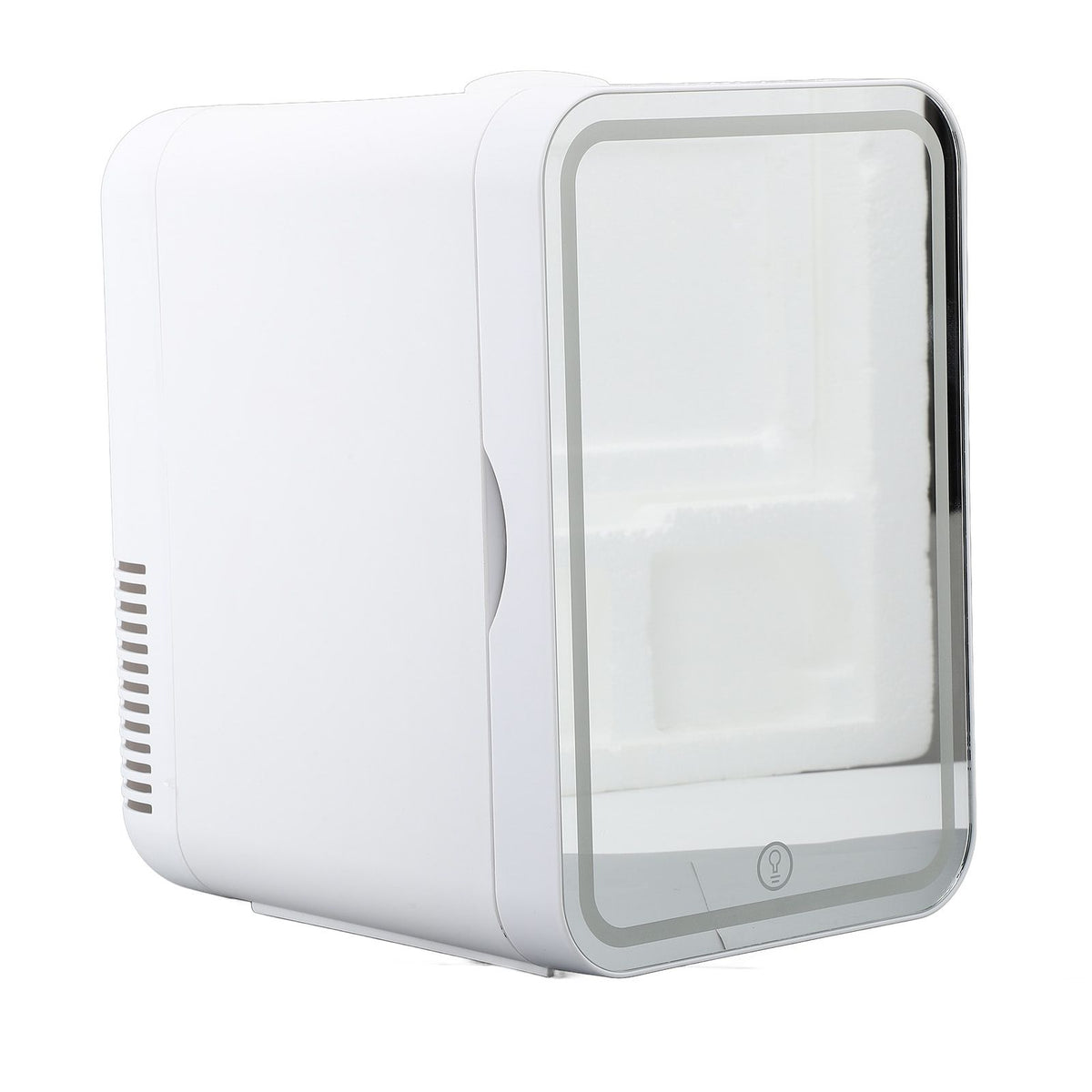 Skincare Fridge 8L Cooler Warmer Mini Refrigerators with Dimmable LED Mirror for Bedroom