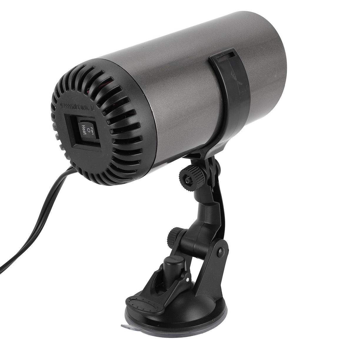 150W Car Heater Fan Fast Heating Portable Rotatable Defogger Defroster Vehicle Windscreen Demister Fan for Automobile 24V
