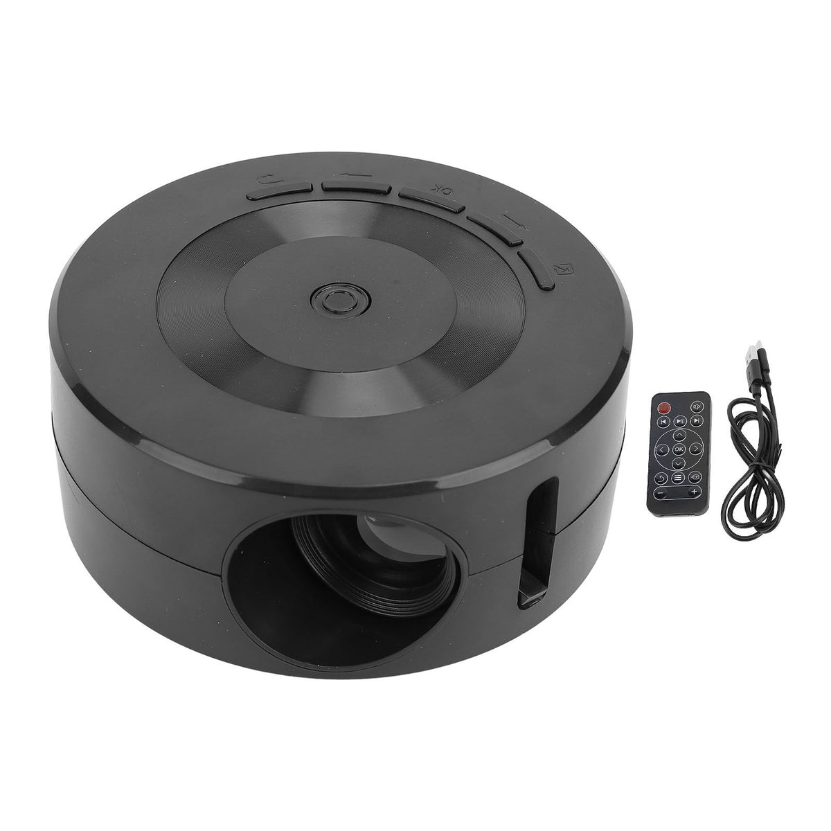 Portable Projector 1080P Movie Projector Kids Home Video Projector for Smartphone Tablet with Remote Control