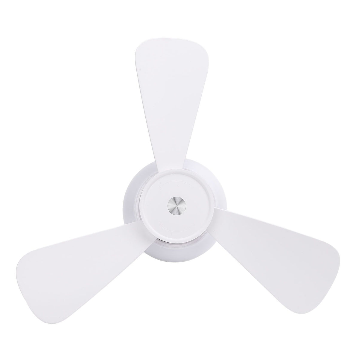USB Rechargeable Ceiling Fan Quiet Remote Control Ceiling Camping Fan with LED Lamp for Bedroom