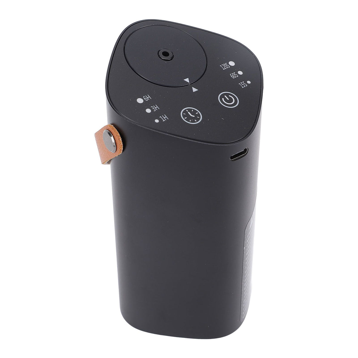 Waterless Essential Oil Diffuser Aluminum Quiet Portable Car Fragrance Diffuser Aromatherapy Machine with Timer for Bedroom Office