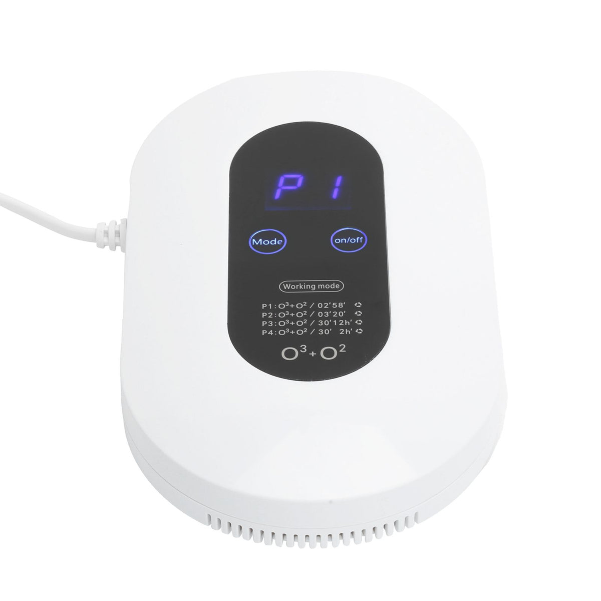 Air Purifier Ozone Odor Removal Ionizer Generator for Bedroom Kitchen Bathroom -