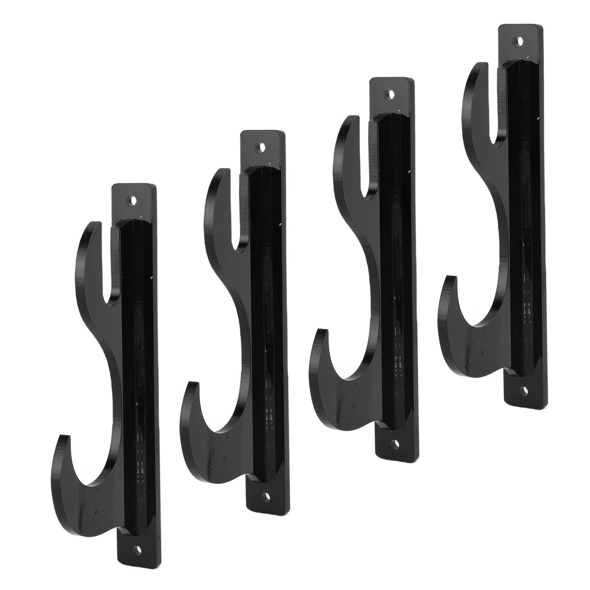 Sword Stand Acrylic Stable 2 Tier Wall Mount Sword Display Holder for Samurai Sword Short Sword Black