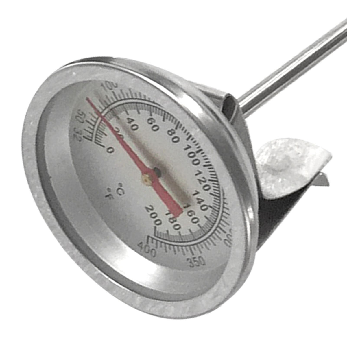 Coffee Thermometer Stainless Steel Portable Milk Frothing Thermometer for Drinks Chocolate Milk Foam Meat Cooking Grilling