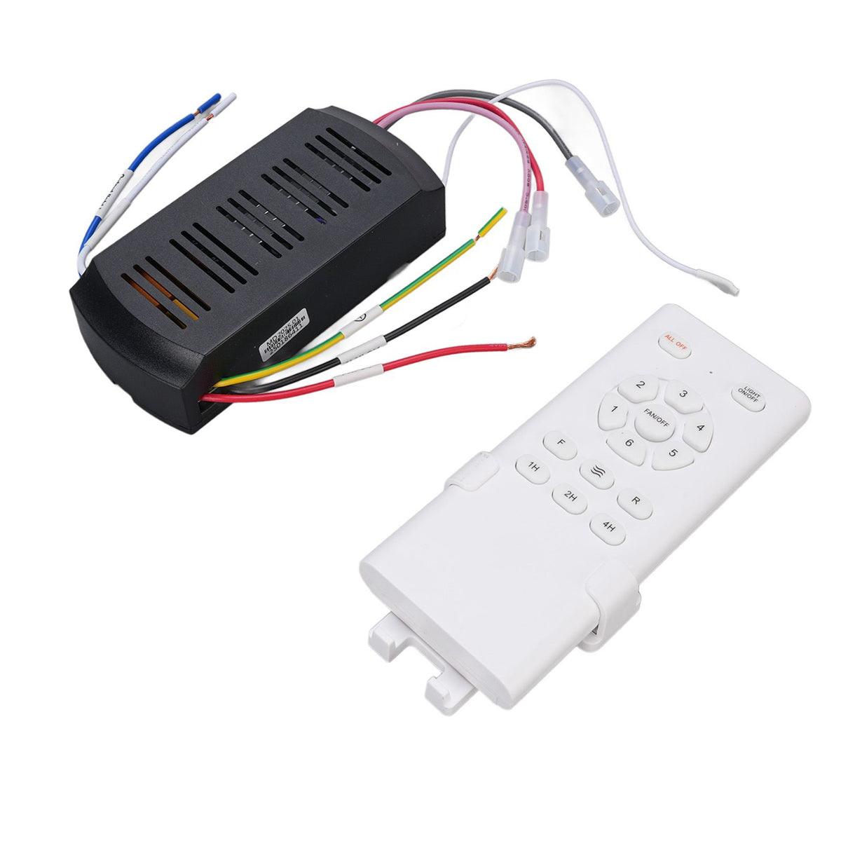 Universal Ceiling Fan Remote Control Kit Ceiling Fan Light Timing Speed Remote and Receiver for Ceiling Fan Lamp