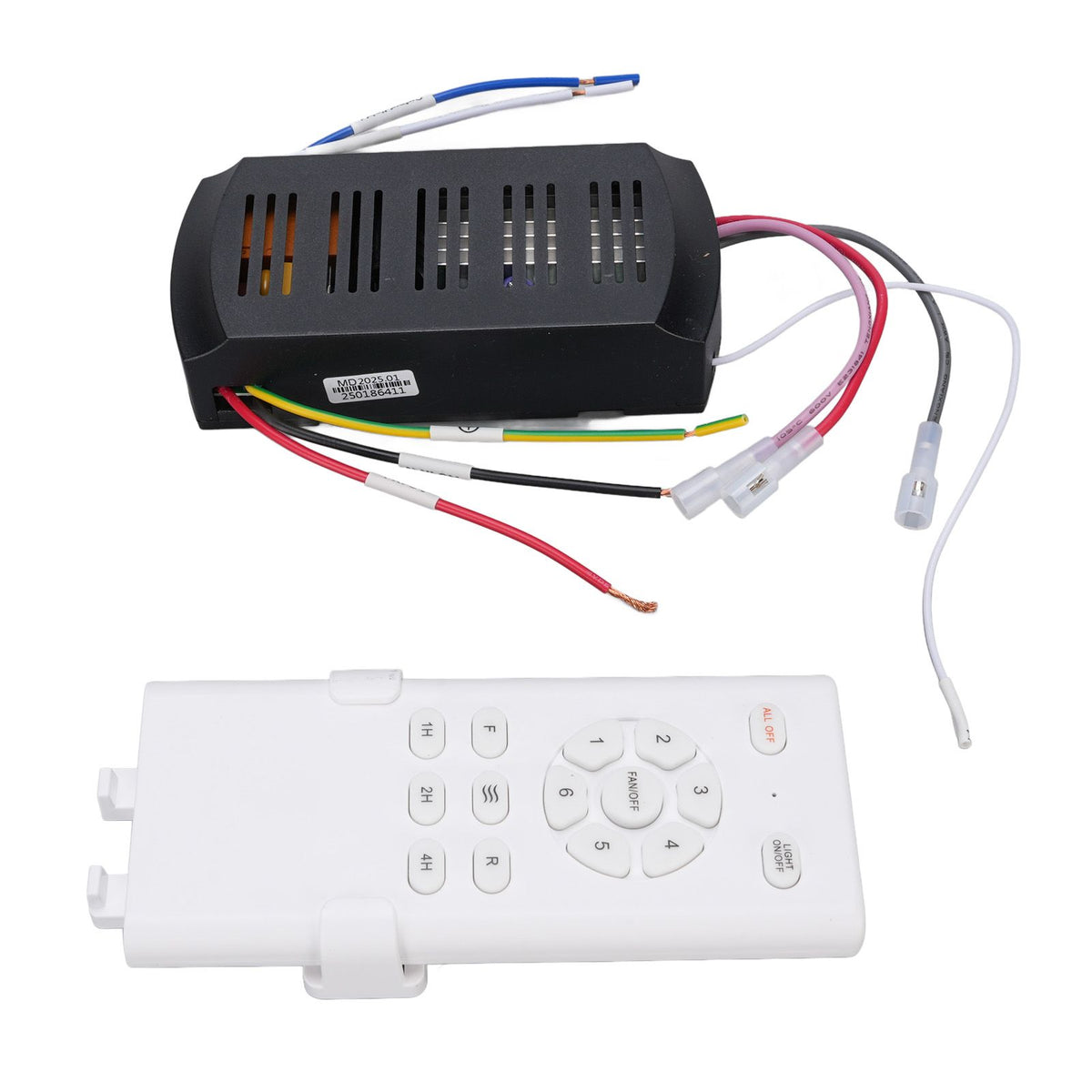 Universal Ceiling Fan Remote Control Kit Ceiling Fan Light Timing Speed Remote and Receiver for Ceiling Fan Lamp
