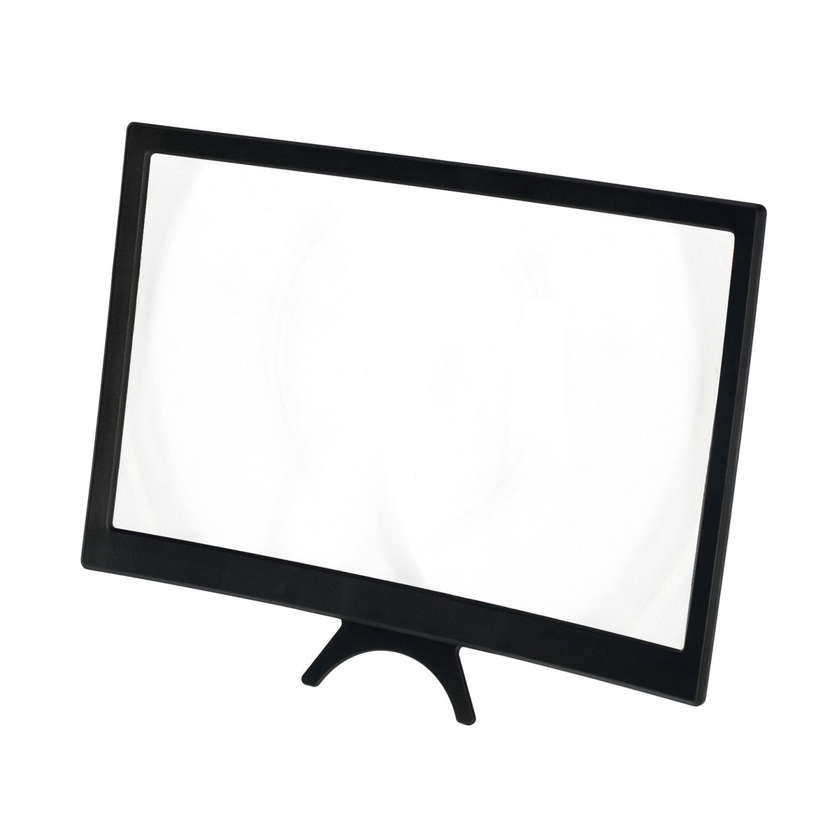 12-inch Phone Screen Magnifier 3D Curved Screen Amplifier for Cell Phone Foldable Screen Enlarger Smartphone Stand for Home Office Kids The Elderly
