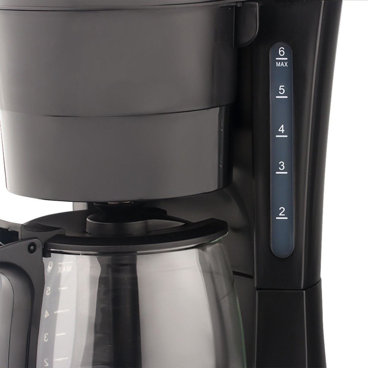 Electric Coffee Maker Drip Coffee Machine with 600ml/20.3oz Coffee Pot Espresso Maker 600W Heating Coffee Tea Pot with Anti-drip Function Ergonomic Handle Visible Pot Marked with Scales