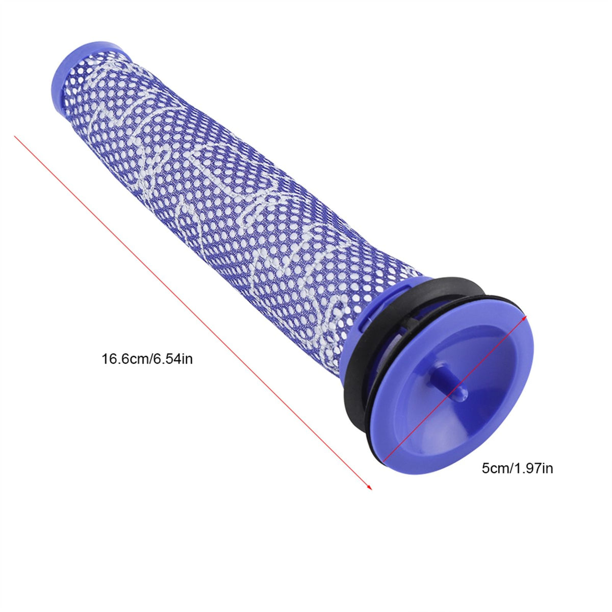 2 PCS Washable Pre Motor Filter for DYSON V6 V7 V8 DC62 DC61 DC58 DC59 DC74 Handheld Vacuum