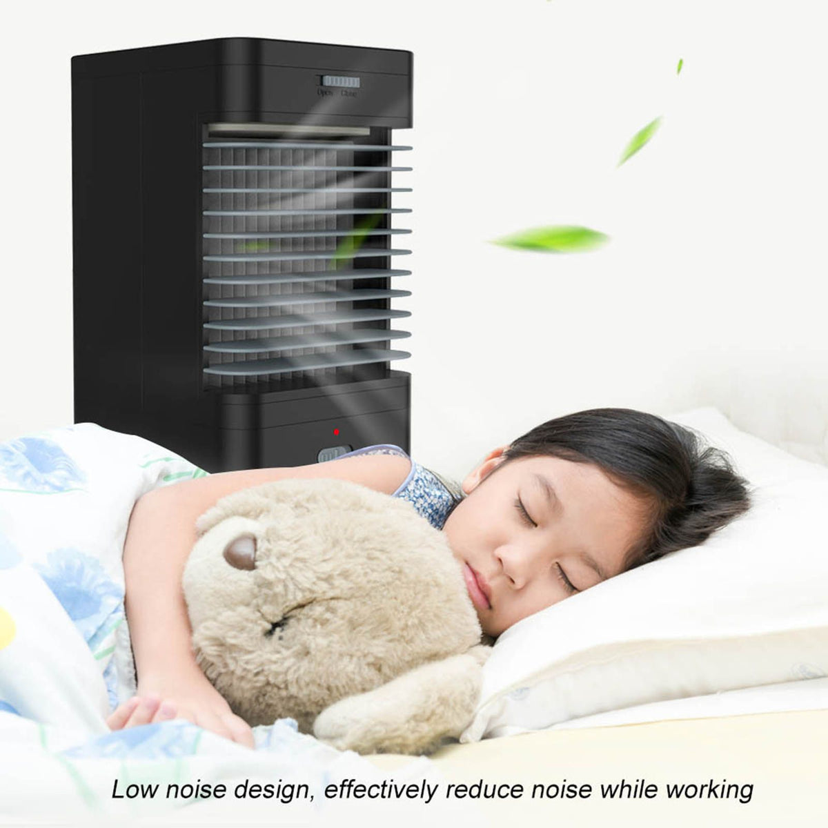 Portable Air Conditioner Mini Fan Humidifier System Wireless Cooler Plug110-