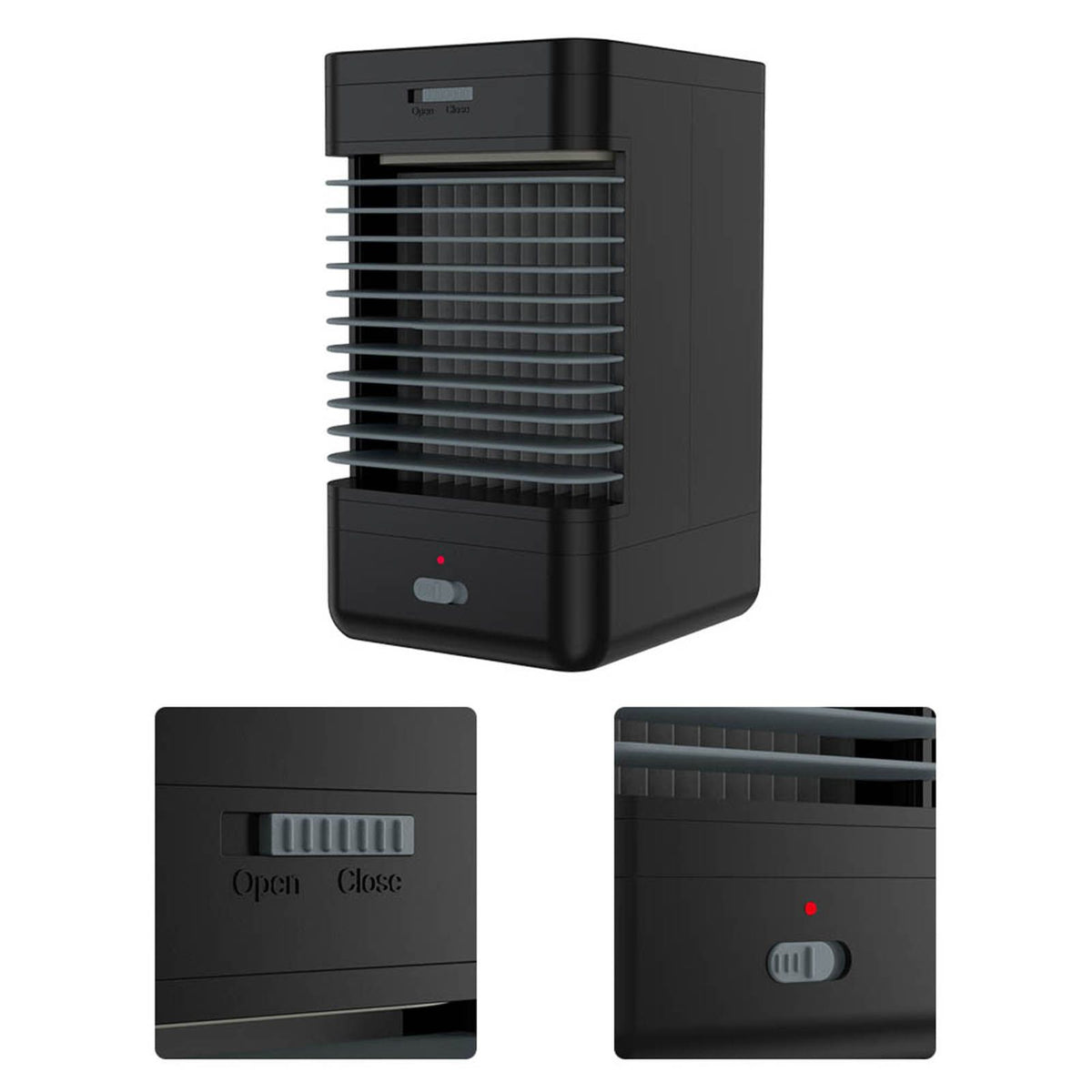 Portable Air Conditioner Mini Fan Humidifier System Wireless Cooler Plug110-