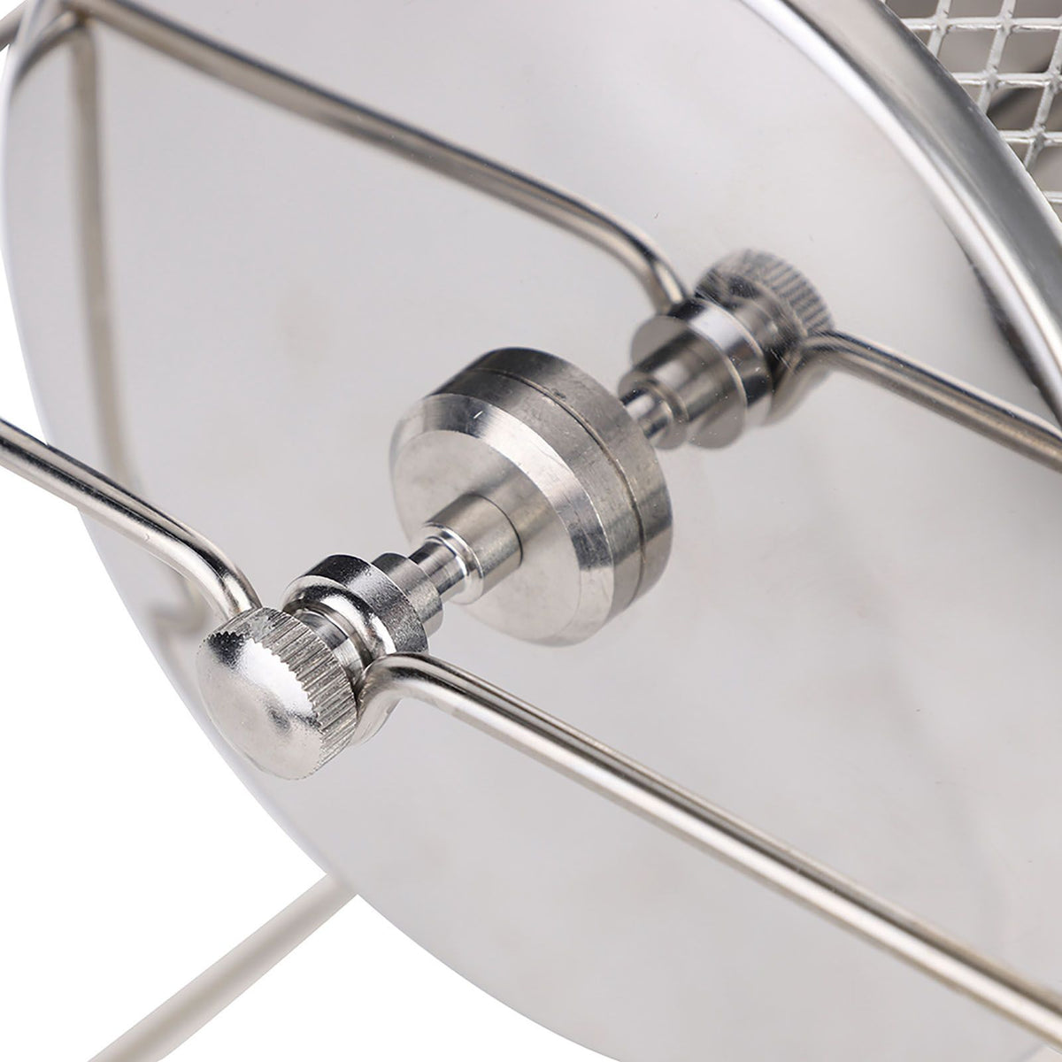 1Pc Mini Manual Coffee Beans Roasting Machine DIY Stainless Steel Rollers with Handle