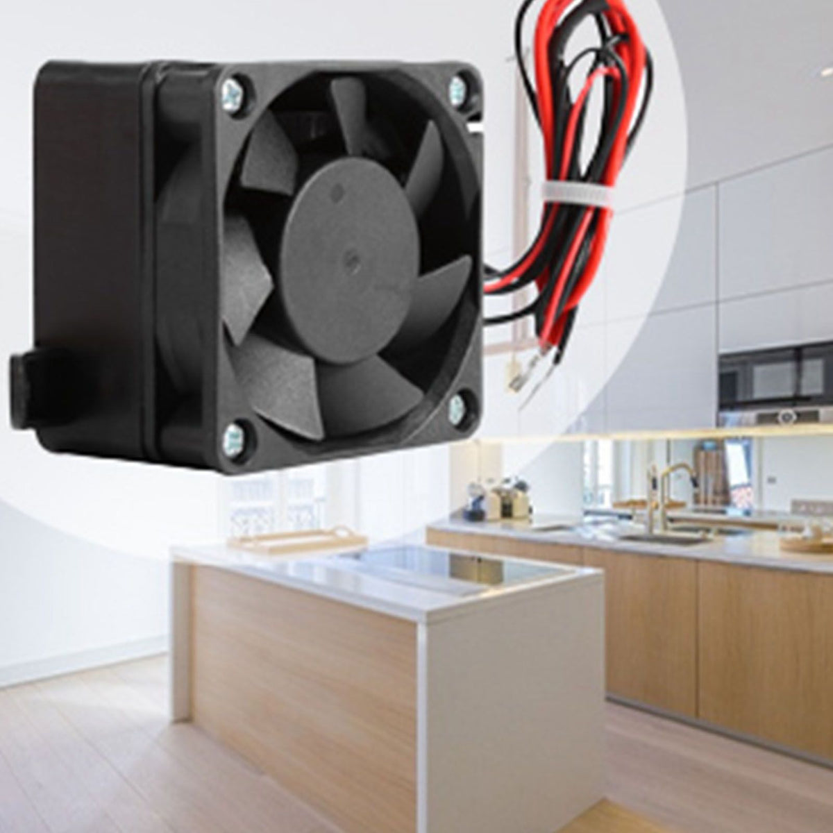 Constant Temperature PTC Fan Car Heater Small Space Heating Incubator(24V 300W)