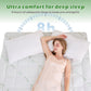 800GSM Mattress Topper Viscose Derived from Bamboo, Thick Pillowtop Fitted Mattress Cover with 45cm Deep Skirt - Machine Washable Hypoallergenic(King,Green)