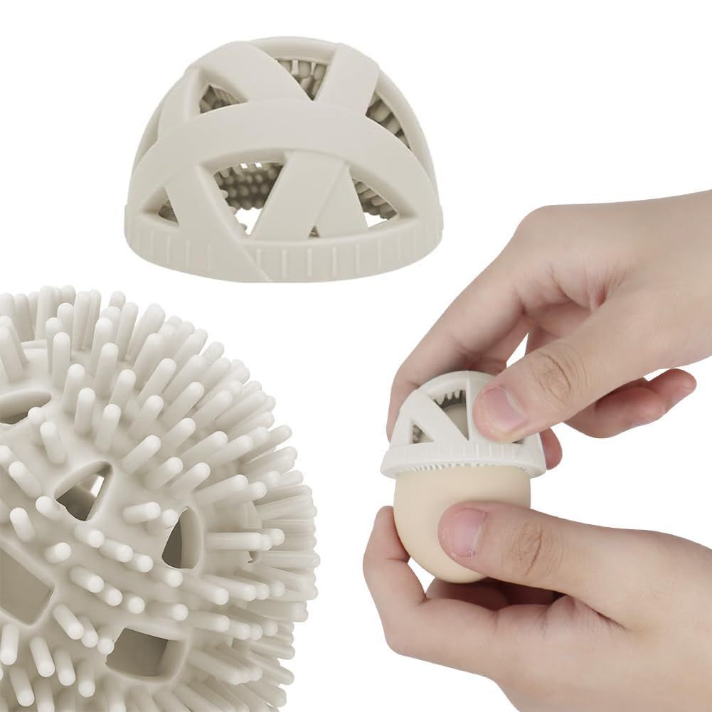 Egg Brush Cleaner Silicone Brush Reusable Scrubber Easy to Clean Reusable Cleaning Tool Kitchen Tool
