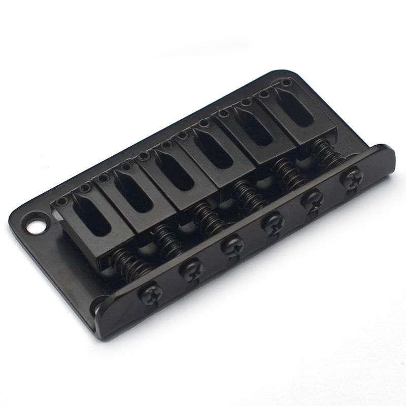 Fixed Hardtail Bridge Non-tremolo Electric Guitar Bridge for 6 String Fender  Guitar Replacement,78*42MM