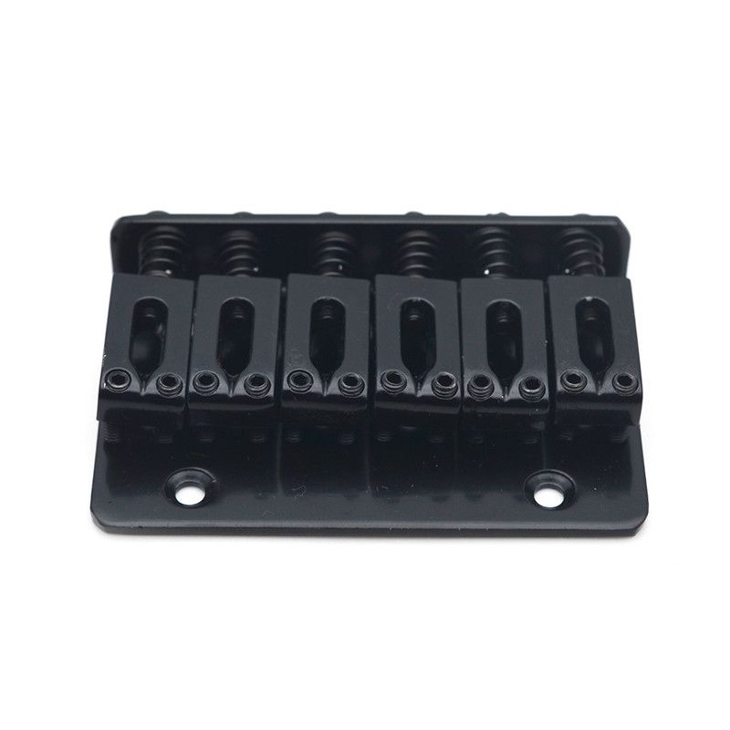 Fixed Hardtail Bridge Non-tremolo Electric Guitar Bridge for 6 String Fender  Guitar Replacement,78*42MM