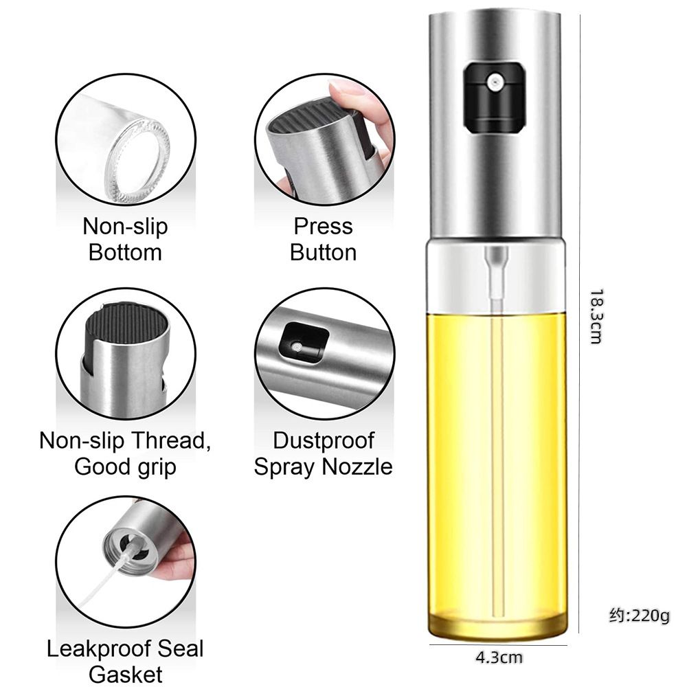 Oil Sprayer for Cooking, Olive Oil Sprayer Mister,  Olive Oil Spray Bottle for Salad, BBQ, Kitchen Baking, Roasting