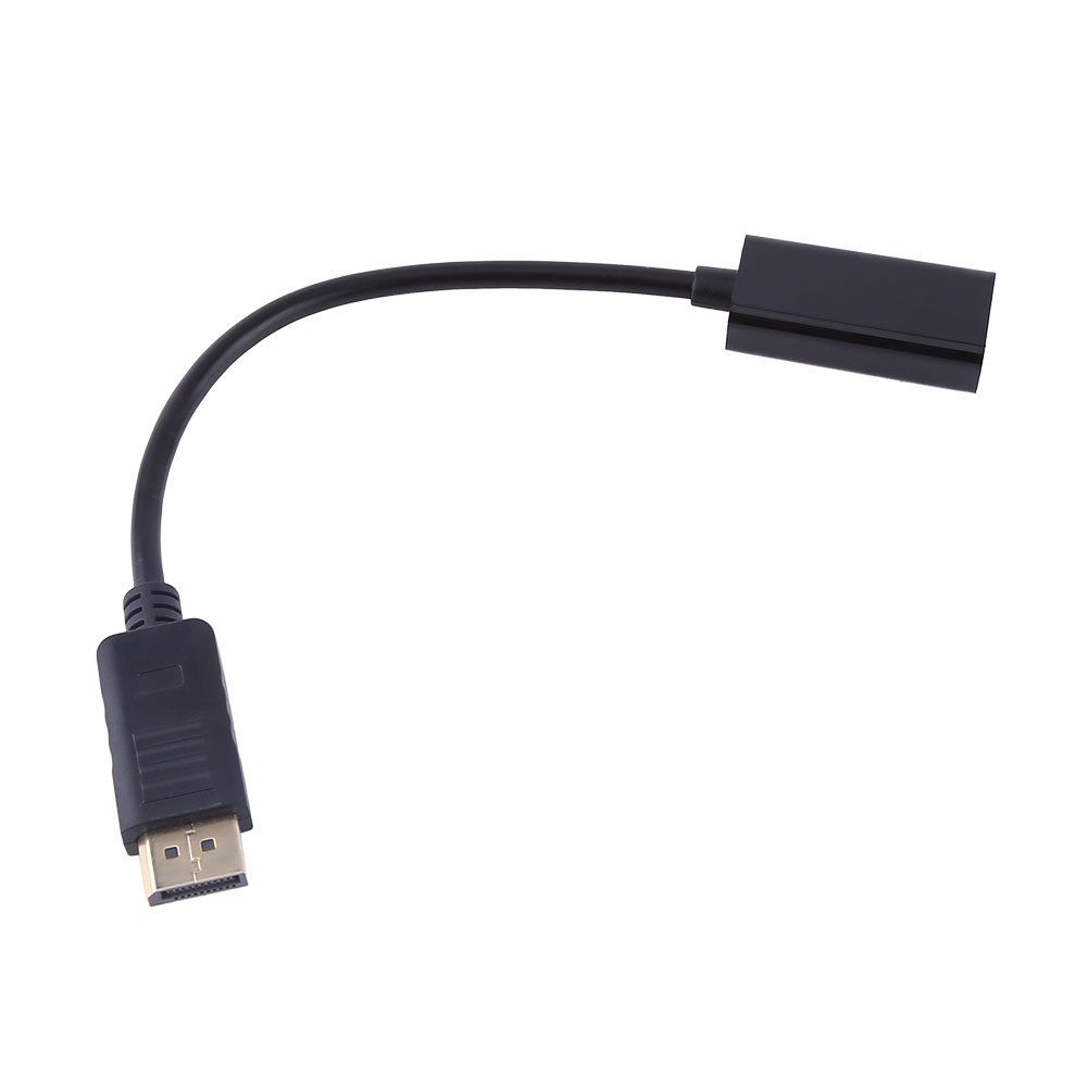 Gold-Plated DisplayPort Male to HDMI Female Adapter，"TV digital high-definition cable interface adapter cable