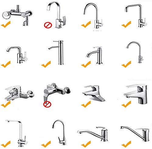 360 Rotate Swivel Water Saving Tap Aerator Diffuser Faucet Nozzle Filter Adapter cleaning more