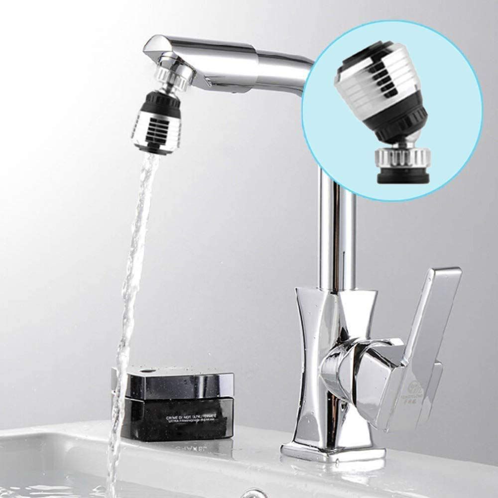 360 Rotate Swivel Water Saving Tap Aerator Diffuser Faucet Nozzle Filter Adapter cleaning more