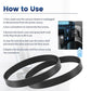 1604895 Vacuum Belts Compatible with  Vacuum Cleaner,Replacement Belt Parts for  Upright Vacuum Cleaner (2 )